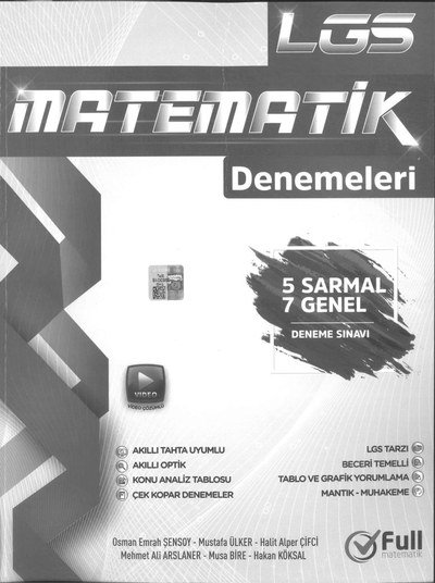 MATEMATİK LGS DENEMELERİ Fenomen Fotokopi - YKS - KPSS - ALES