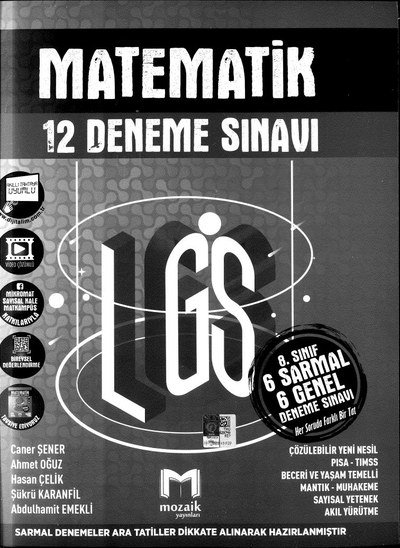 MATEMATİK 12 DENEME SINAVI