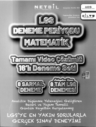 LGS DENEME PERİYODU MATEMATİK 16'LI DENEME SETİ Fenomen Fotokopi - YKS - KPSS - ALES