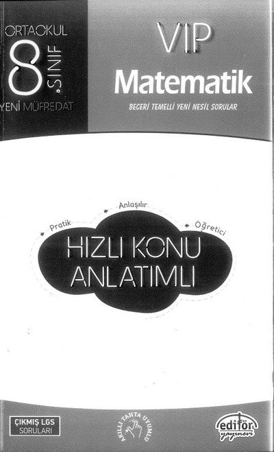 VIP MATEMATİK HIZLI KONU ANLATIMLI Fenomen Fotokopi - YKS - KPSS - ALES