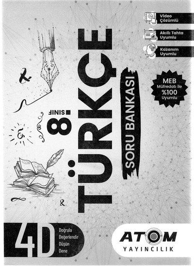 TÜRKÇE SORU BANKASI Fenomen Fotokopi - YKS - KPSS - ALES