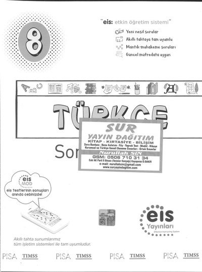 TÜRKÇE SORU BANKASI Fenomen Fotokopi - YKS - KPSS - ALES