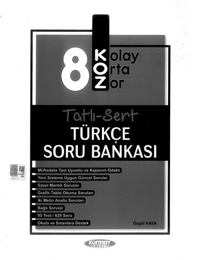 TATLI SERT TÜRKÇE SORU BANKASI Fenomen Fotokopi - YKS - KPSS - ALES