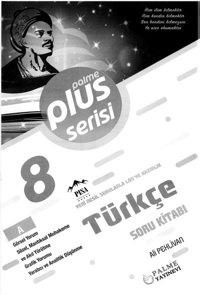 PLUS SERİSİ TÜRKÇE SORU KİTABI Fenomen Fotokopi - YKS - KPSS - ALES