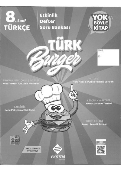 TÜRK BURGER ETKİNLİK DEFTER SORU BANKASI Fenomen Fotokopi - YKS - KPSS - ALES