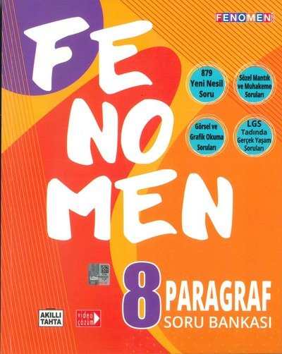 FENOMEN PARAGRAF SORU BANKASI Fenomen Fotokopi - YKS - KPSS - ALES