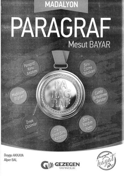 MADALYON PARAGRAF Fenomen Fotokopi - YKS - KPSS - ALES