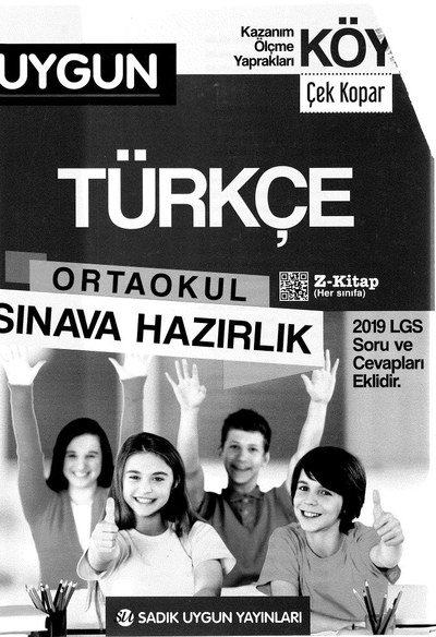 TÜRKÇE ORTAOKUL SINAVA HAZIRLIK LGS SORU VE CEVAPLARI Fenomen Fotokopi - YKS - KPSS - ALES