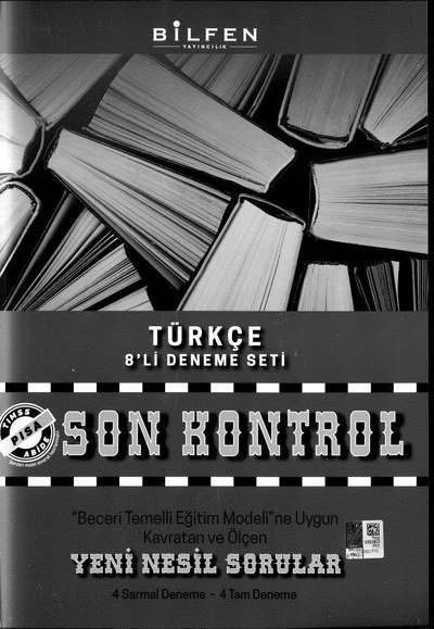 TÜRKÇE 8'Lİ DENEME SETİ SON KONTROL Fenomen Fotokopi - YKS - KPSS - ALES