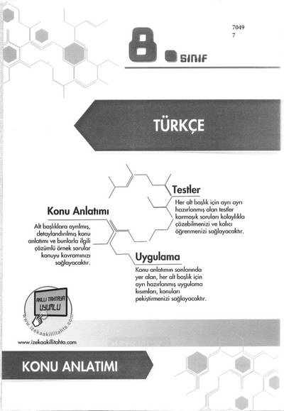 TÜRKÇE KONU ANLATIMI