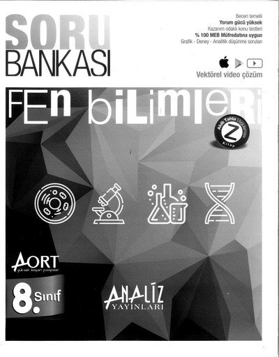 FEN BİLİMLERİ SORU BANKASI Fenomen Fotokopi - YKS - KPSS - ALES