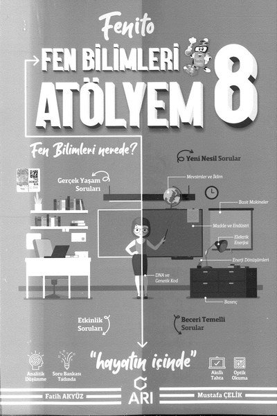 FENİTO FEN BİLİMLERİ ATÖLYEM Fenomen Fotokopi - YKS - KPSS - ALES