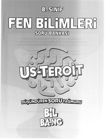 FEN BİLİMLERİ SORU BANKASI US-TEROİT BİL BA-NG Fenomen Fotokopi - YKS - KPSS - ALES
