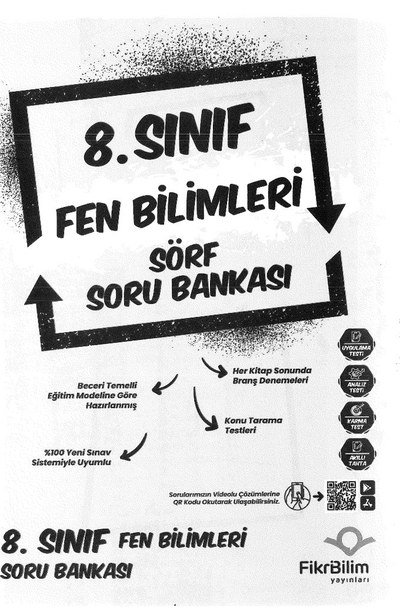FEN BİLİMLERİ SÖRF SORU BANKASI Fenomen Fotokopi - YKS - KPSS - ALES