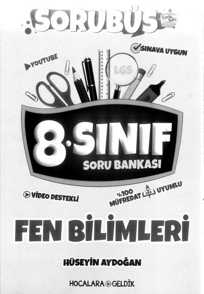 SORUBÜS SORU BANKASI FEN BİLİMLERİ Fenomen Fotokopi - YKS - KPSS - ALES