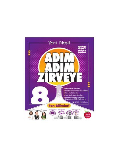 ADIM ADIM ZİRVEYE FEN BİLİMLERİ Fenomen Fotokopi - YKS - KPSS - ALES
