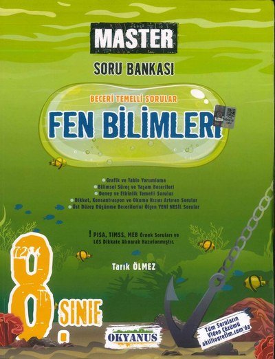 MASTER SORU BANKASI FEN BİLİMLERİ Fenomen Fotokopi - YKS - KPSS - ALES