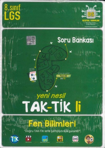 YENİ NESİL TAK-TİK'Lİ FEN BİLİMLERİ LGS Fenomen Fotokopi - YKS - KPSS - ALES