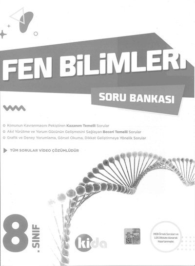 FEN BİLİMLERİ SORU BANKASI Fenomen Fotokopi - YKS - KPSS - ALES