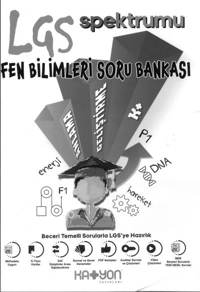 LGS SPEKTRUMU FEN BİLİMLERİ SORU BANKASI Fenomen Fotokopi - YKS - KPSS - ALES