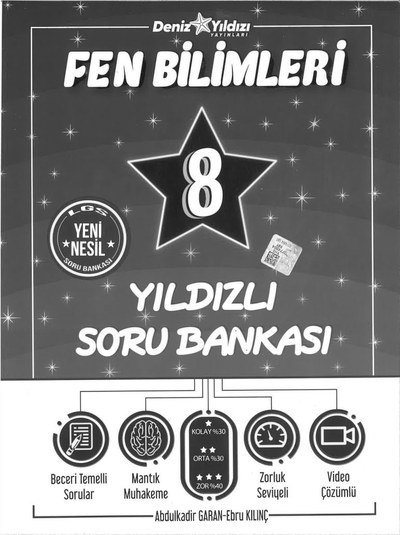 FEN BİLİMLERİ YILDIZLI SORU BANKASI Fenomen Fotokopi - YKS - KPSS - ALES