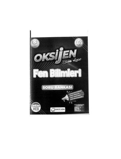 OKSİJEN FEN BİLİMLERİ SORU BANKASI Fenomen Fotokopi - YKS - KPSS - ALES