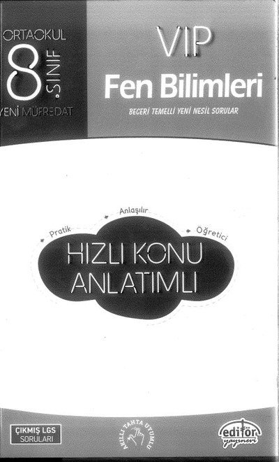 VIP FEN BİLİMLERİ HIZLI KONU ANLATIMLI Fenomen Fotokopi - YKS - KPSS - ALES