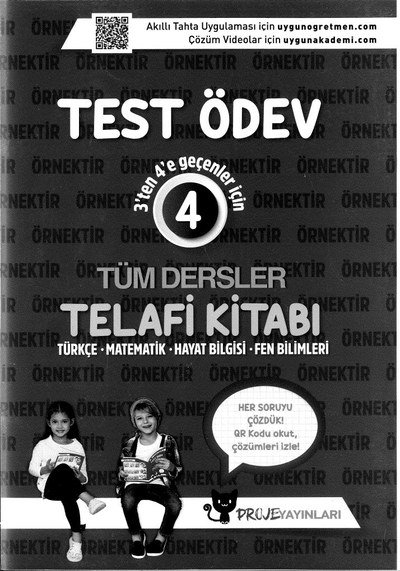 TEST ÖDEV TÜM DERSLER TELAFİ KİTABI Fenomen Fotokopi - YKS - KPSS - ALES