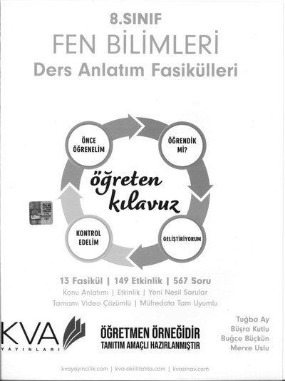 FEN BİLİMLERİ DERS ANLATIM FASİKÜLLERİ Fenomen Fotokopi - YKS - KPSS - ALES