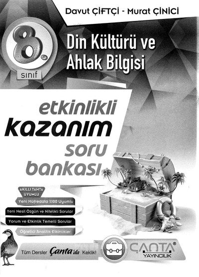 DİN KÜLTÜRÜ VE AHLAK BİLGİSİ ETKİNLİKLİ KAZANIM SORU BANKASI