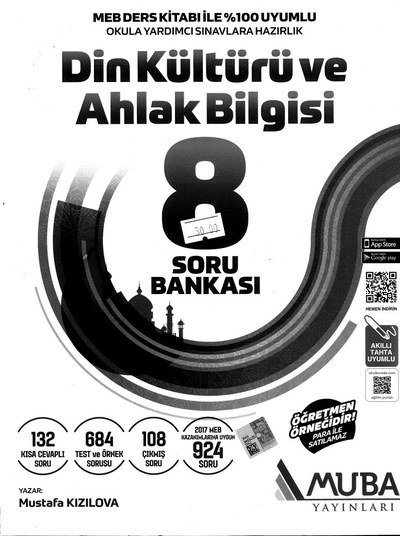 DİN KÜLTÜRÜ VE AHLAK BİLGİSİ SORU BANKASI Fenomen Fotokopi - YKS - KPSS - ALES