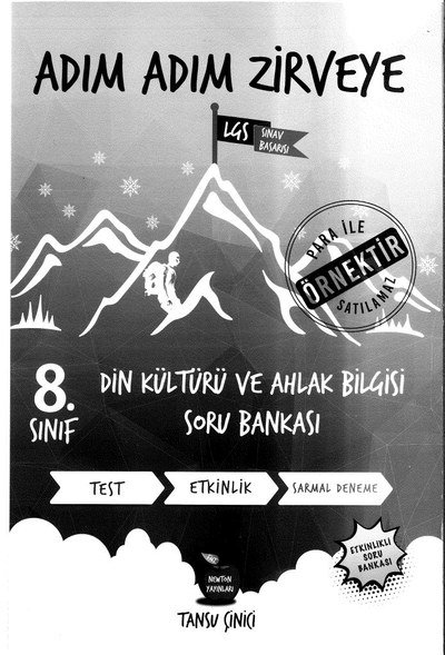 ADIM ADIM ZİRVEYE DİN KÜLTÜRÜ VE AHLAK BİLGİSİ SORU BANKASI Fenomen Fotokopi - YKS - KPSS - ALES