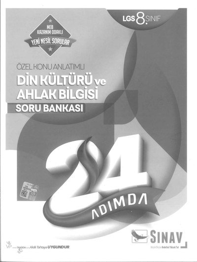 ÖZEL KONU ANLATIMLI DİN KÜLTÜRÜ VE AHLAK BİLGİSİ SORU BANKASI