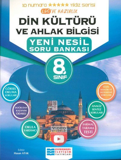DİN KÜLTÜRÜ VE AHLAK BİLGİSİ YENİ NESİL SORU BANKASI Fenomen Fotokopi - YKS - KPSS - ALES