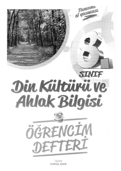 DİN KÜLTÜRÜ VE AHLAK BİLGİSİ ÖĞRENCİM DEFTERİ Fenomen Fotokopi - YKS - KPSS - ALES