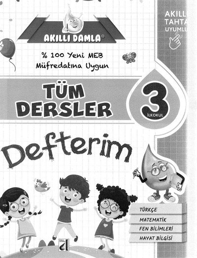 TÜM DERSLER DEFTERİM Fenomen Fotokopi - YKS - KPSS - ALES