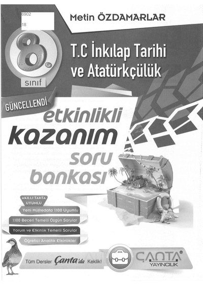 T.C. İNKILAP TARİHİ VE ATATÜRKÇÜLÜK ETKİNLİKLİ KAZANIM SORU BANKASI Fenomen Fotokopi - YKS - KPSS - ALES