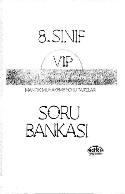 VIP T.C. İNKILAP TARİHİ VE ATATÜRKÇÜLÜK SORU BANKASI Fenomen Fotokopi - YKS - KPSS - ALES