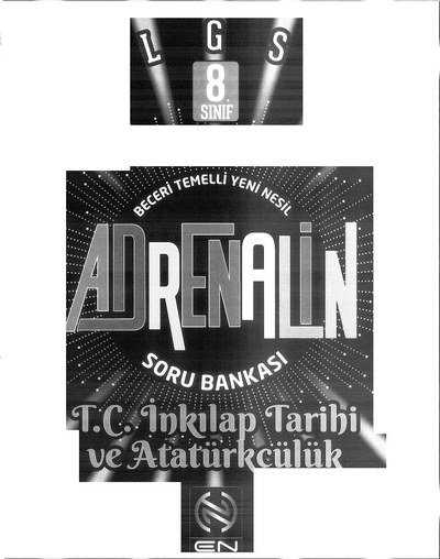 ADRENALİN SORU BANKASI T.C. İNKILAP TARİHİ VE ATATÜRKÇÜLÜK Fenomen Fotokopi - YKS - KPSS - ALES