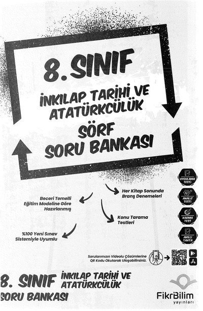 İNKILAP TARİHİ VE ATATÜRKÇÜLÜK SÖRF SORU BANKASI Fenomen Fotokopi - YKS - KPSS - ALES
