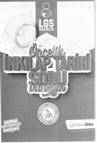 ÖNCELİK İNKİLAP TARİHİ SORU BANKASI Fenomen Fotokopi - YKS - KPSS - ALES