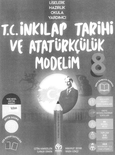 T.C. İNKILAP TARİHİ VE ATATÜRKÇÜLÜK MODELİM Fenomen Fotokopi - YKS - KPSS - ALES