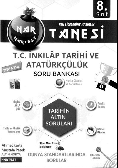 T.C. İNKILAP TARİHİ VE ATATÜRKÇÜLÜK SORU BANKASI Fenomen Fotokopi - YKS - KPSS - ALES