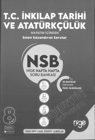 T.C. İNKILAP TARİHİ VE ATATÜRKÇÜLÜK SINAV KAZANDIRAN SORULAR Fenomen Fotokopi - YKS - KPSS - ALES