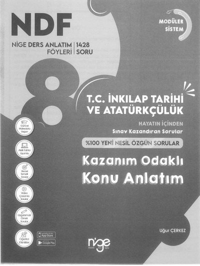 T.C. İNKILAP TARİHİ VE ATATÜRKÇÜLÜK KAZANIM ODAKLI KONU ANLATIM