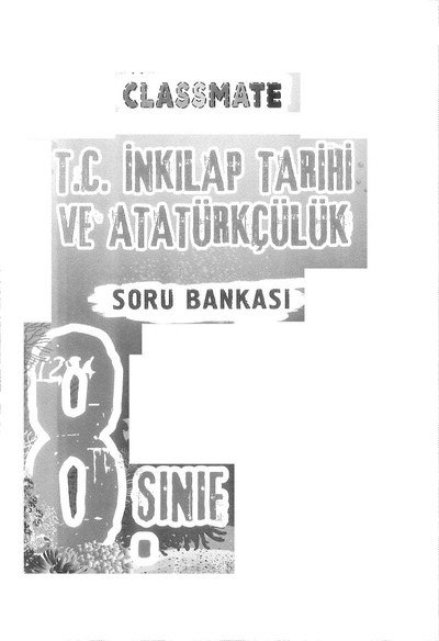 CLASSMATE T.C. İNKILAP TARİHİ VE ATATÜRKÇÜLÜK SORU BANKASI Fenomen Fotokopi - YKS - KPSS - ALES