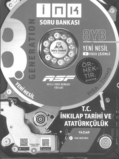 İNK SORU BANKASI ASF T.C. İNKILAP TARİHİ VE ATATÜRKÇÜLÜK FÖYLERİ Fenomen Fotokopi - YKS - KPSS - ALES