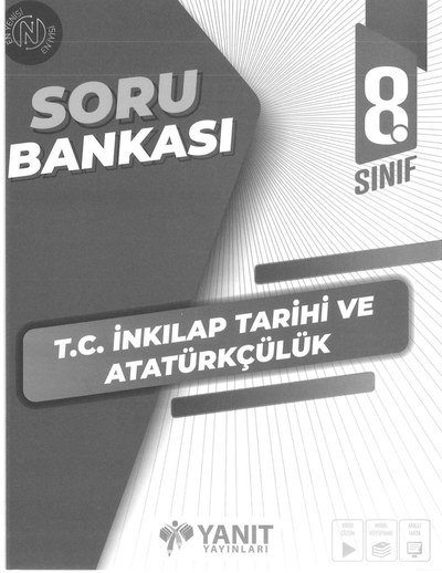 T.C. İNKILAP TARİHİ VE ATATÜRKÇÜLÜK SORU BANKASI Fenomen Fotokopi - YKS - KPSS - ALES
