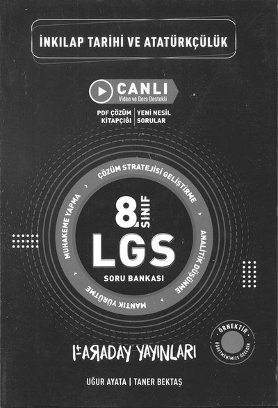 İNKILAP TARİHİ VE ATATÜRKÇÜLÜK LGS SORU BANKASI Fenomen Fotokopi - YKS - KPSS - ALES