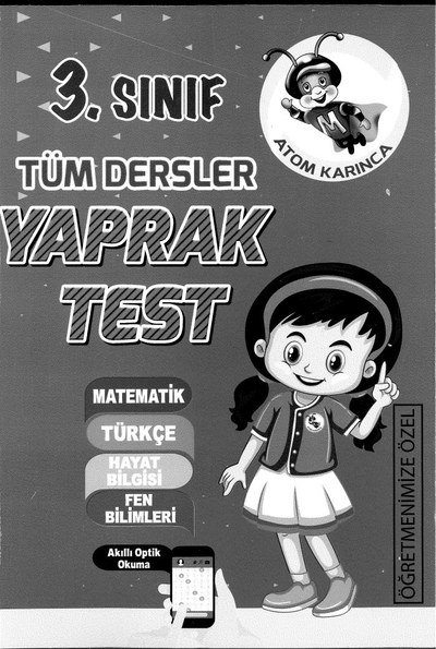 TÜM DERSLER YAPRAK TEST Fenomen Fotokopi - YKS - KPSS - ALES